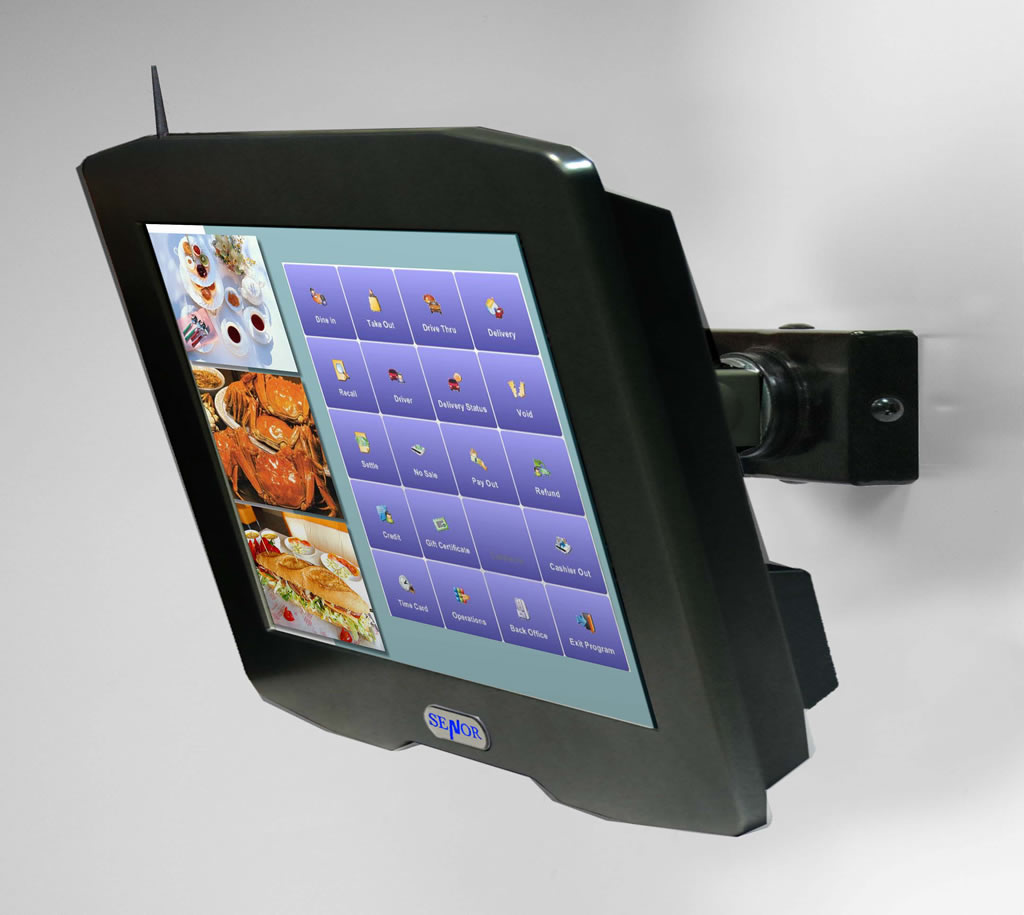 Soporte de pared o Techo Vesa Mount compatible para terminal touchscreen iSPOS 10 y 15