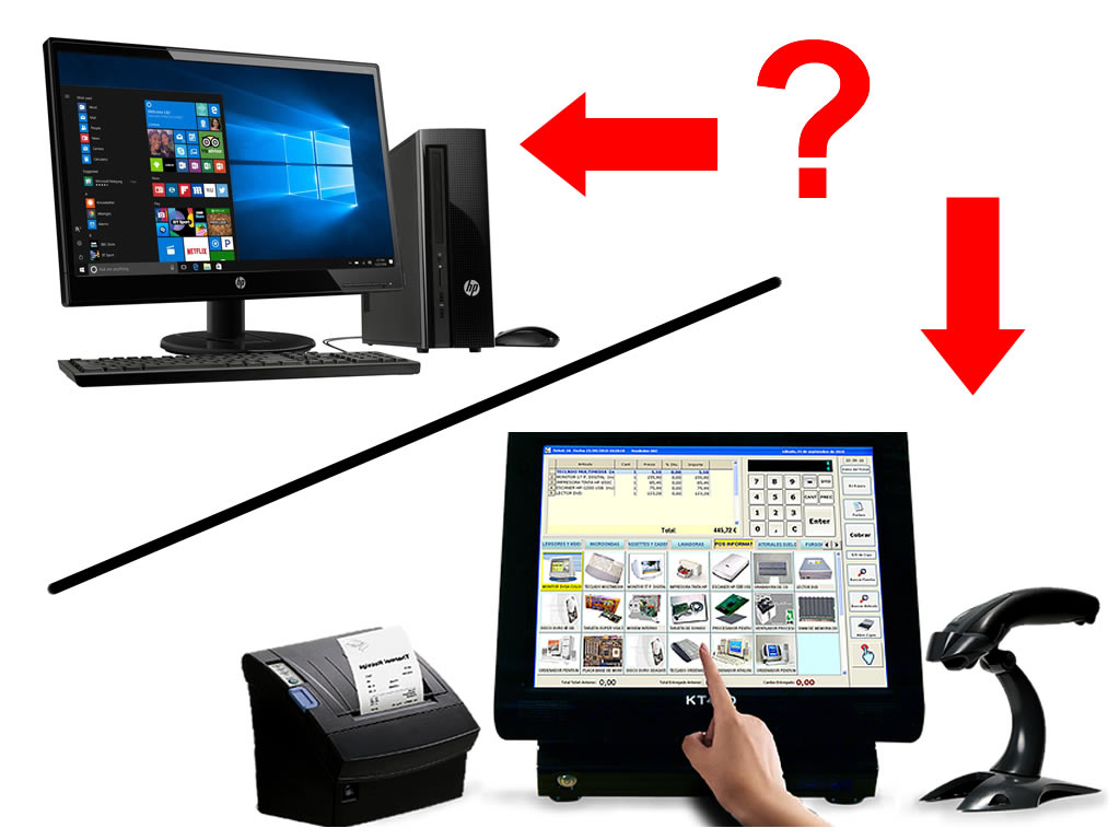 ¿Por qué una Terminal punto de venta en lugar de una PC?